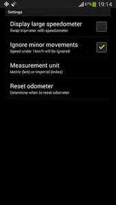Easy GPS Tripmeter screenshot 2