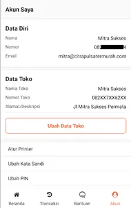 Agen Pulsa Termurah - Citra screenshot 4