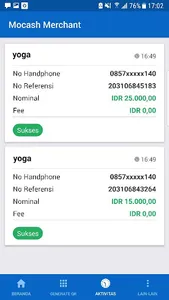 Merchant Mocash screenshot 3