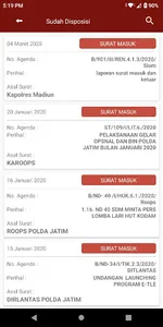 e-Office Polda Jawa Timur screenshot 2