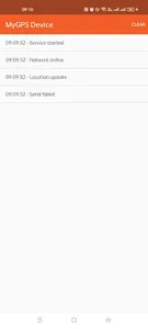 MyGPS Device screenshot 1