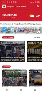 Waspada Online Mobile screenshot 0