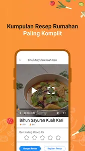 Yummy - Aplikasi Resep Masakan screenshot 5