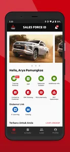 Mitsubishi Sales Force ID screenshot 1