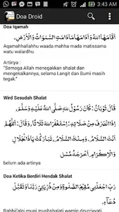 Doa Droid - Koleksi Doa Muslim screenshot 4