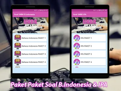 Simulasi Soal UNBK SMP MTS TER screenshot 1