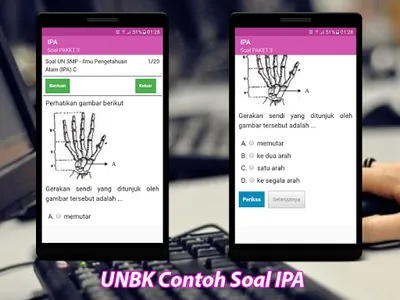 Simulasi Soal UNBK SMP MTS TER screenshot 5