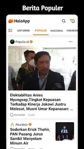HaloApp - Berita & Hiburan screenshot 1
