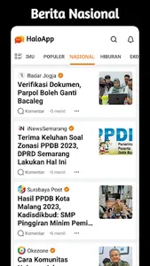 HaloApp - Berita & Hiburan screenshot 3
