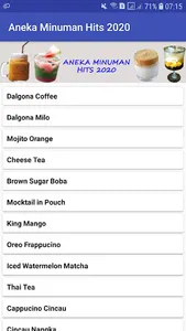 Aneka Minuman Hits 2020 screenshot 0