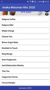 Aneka Minuman Hits 2020 screenshot 1