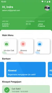 Pembinaan - Sistem Kepegawaian screenshot 1