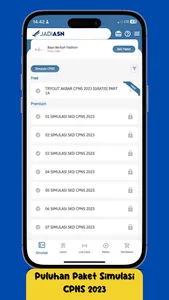 Bimbel CPNS 2023 - JadiASN screenshot 0