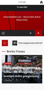 Indonesia Week - Portal Berita screenshot 1