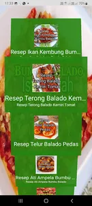 Resep Masakan Bumbu Balado screenshot 1