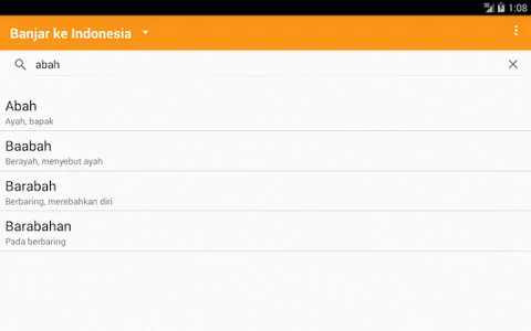 Kamus Bahasa Banjar (KaBanjar) screenshot 3