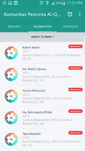 Komunitas Pencinta Al-Qur'an screenshot 2