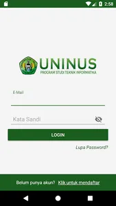 Uninus Prodi Tek. Informatika screenshot 0