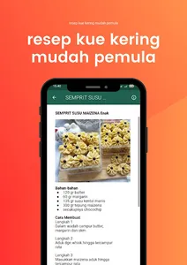 resep kue kering mudah pemula screenshot 2