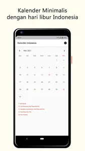 Kalender Indonesia 2023 screenshot 0