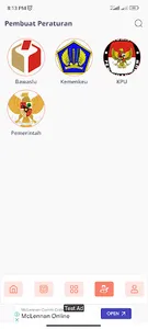 Perbawaslu dan PKPU Pemilu screenshot 13