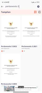 Perbawaslu dan PKPU Pemilu screenshot 14