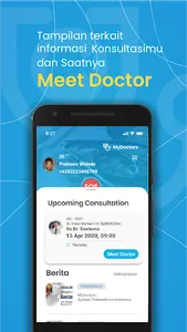 MyDoctors - Layanan Kesehatan screenshot 1