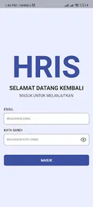 HRIS screenshot 1