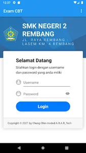 Exam CBT screenshot 1
