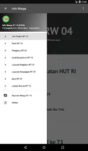Info Warga RT19 RW04 Patangpul screenshot 3