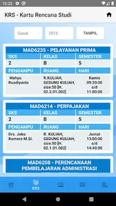 Siakad UNY screenshot 5