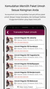 bursa umroh screenshot 1