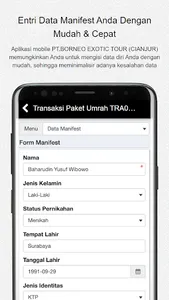 PT.BORNEO EXOTIC TOUR screenshot 1