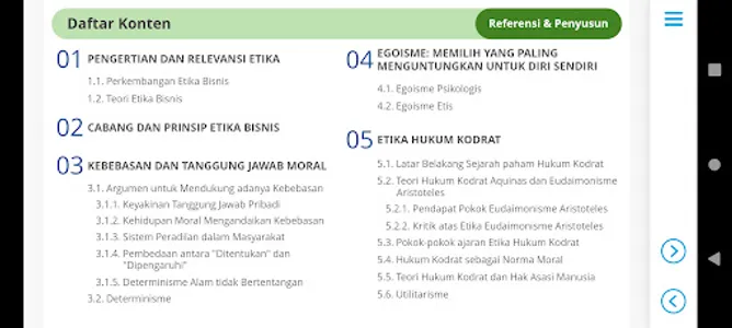 IDE Akuntansi: Etika Bisnis (P screenshot 1