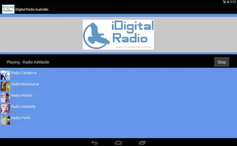 iDigital Radio Player screenshot 2