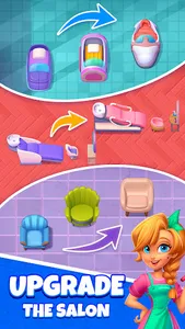 Beauty Salon Tycoon: Idle Game screenshot 0