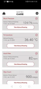 SafeTrx Care screenshot 1
