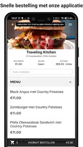 Traveling Kitchen screenshot 1