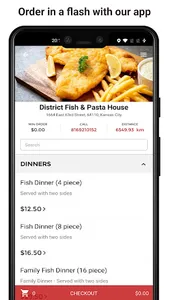 District Fish & Pasta House screenshot 1