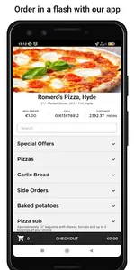 Romero's F1 Pizzas screenshot 0