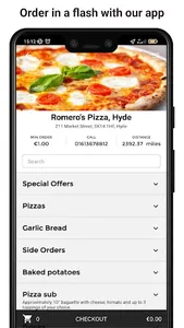 Romero's F1 Pizzas screenshot 1