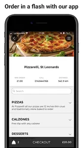 Pizzarelli, UK screenshot 0