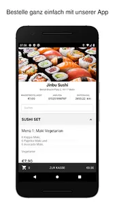 Jinbu Sushi screenshot 0