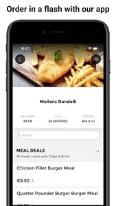 Mullens Takeaway App screenshot 0