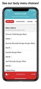 Mullens Takeaway App screenshot 3