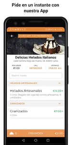 Delicias Helados Italianos screenshot 0