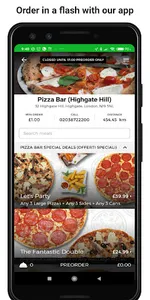 PizzaBar Hammersmith screenshot 0