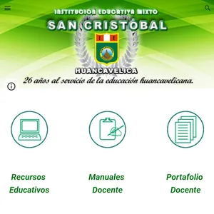 IE San Cristóbal screenshot 2