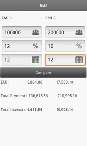 EMI Calculator screenshot 3