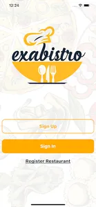 Exabistro (Food & Restaurant) screenshot 0